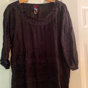 Johnny Was peasant boho top